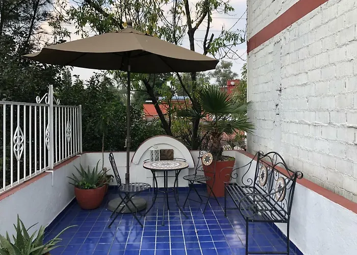 Apartment Coyoacan, 2 Level Cozy 3bedrooms, 3bathrooms, Terrace Mexico City