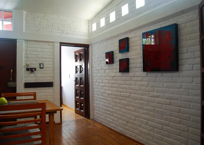 Apartment Coyoacan, 2 Level Cozy 3bedrooms, 3bathrooms, Terrace *